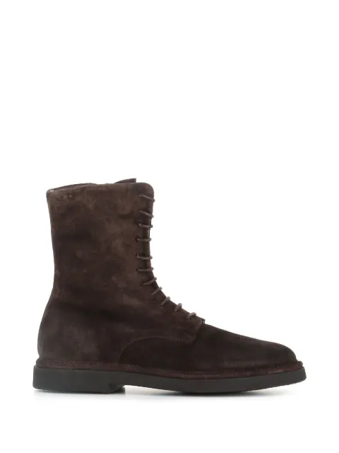 Alexander Hotto Amphibian lace-up suede boots