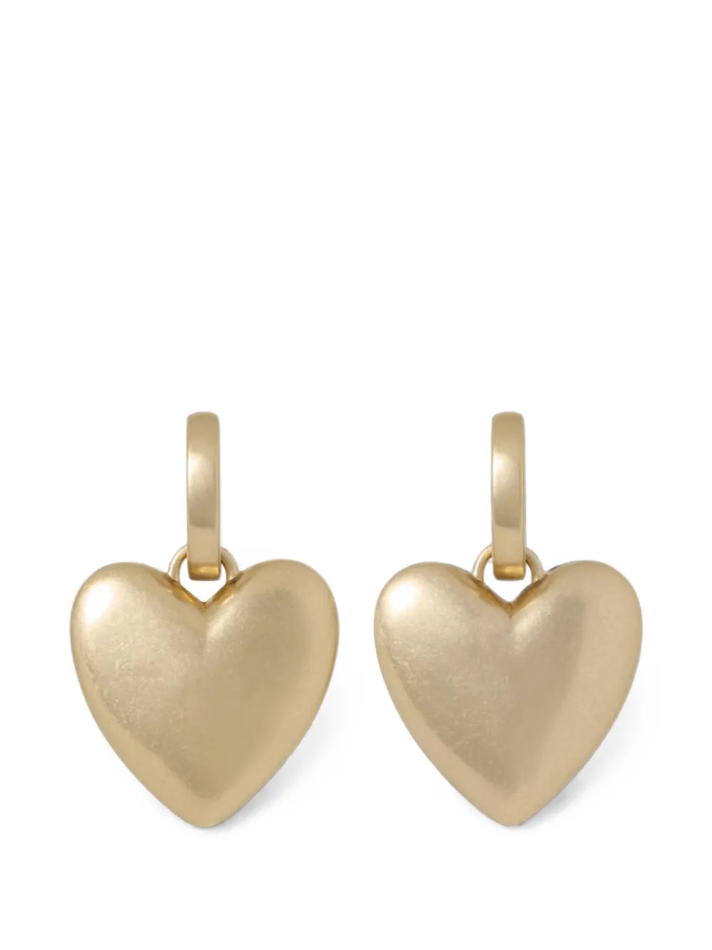 Roxanne Assoulin Token Heart drop-design earrings - Gold