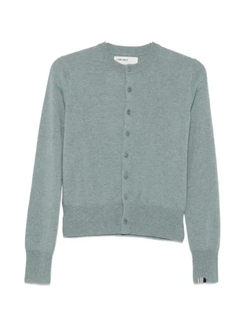 extreme cashmere Little 2 button-up knitted cardigan