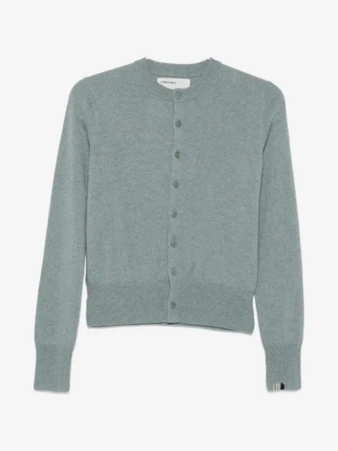 extreme cashmere Little 2 button-up knitted cardigan