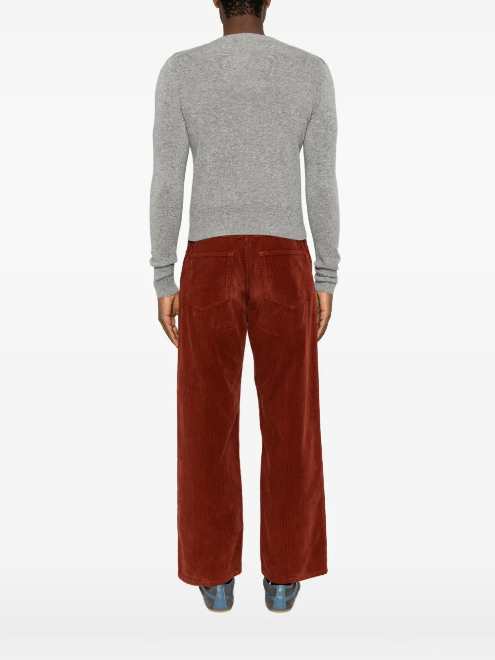extreme cashmere Little 2 slim-fit vest met knopen Grijs