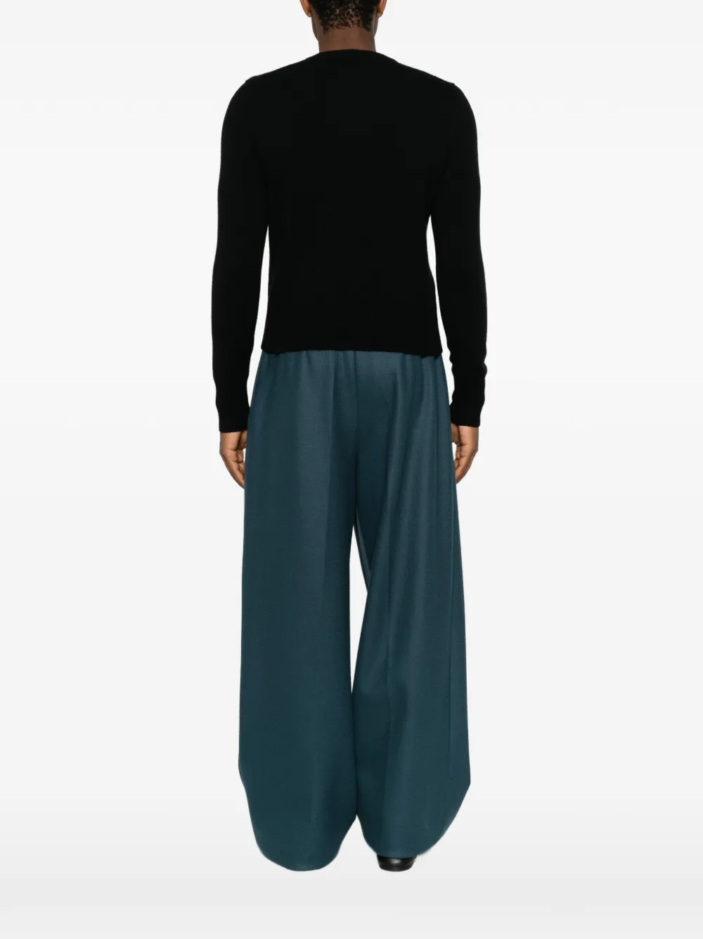 extreme cashmere Little Lamb vest Zwart