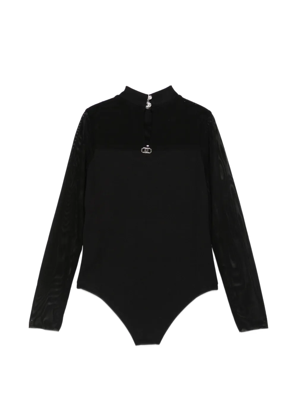 Liu Jo Kids Body met mesh vlak Zwart