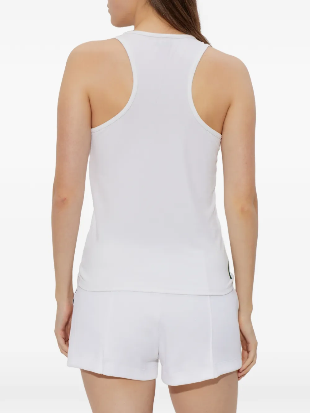 Lacoste Sport slim-fit tanktop Wit
