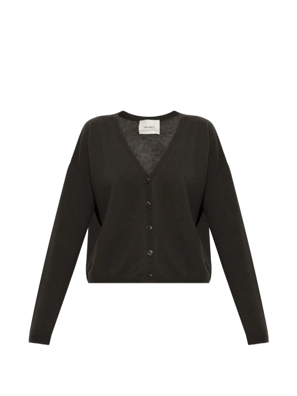 Lisa Yang Abby V-neck cardigan - Verde