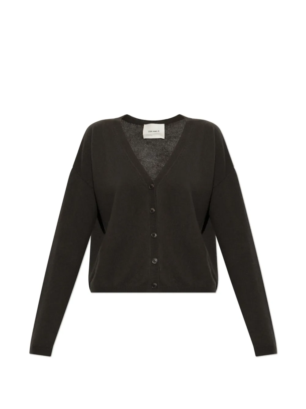 Lisa Yang Abby V-neck cardigan - Grün