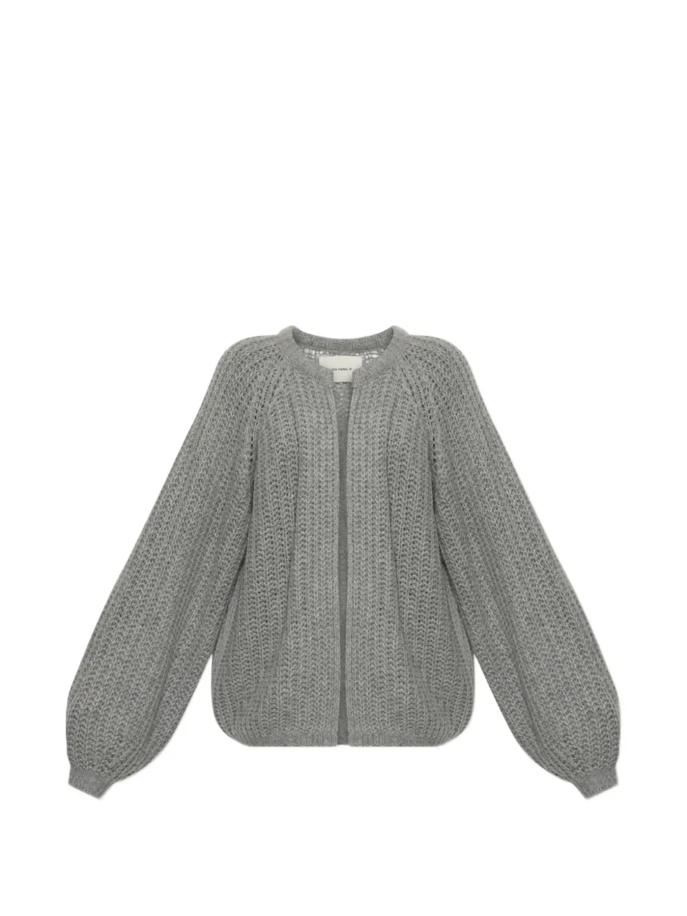 Lisa Yang Thena chunky-knit cardigan - Grigio