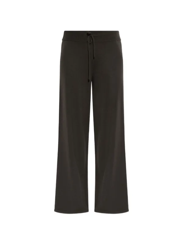 Lisa Yang Sofi Drawstring Cashmere Trousers in Brown