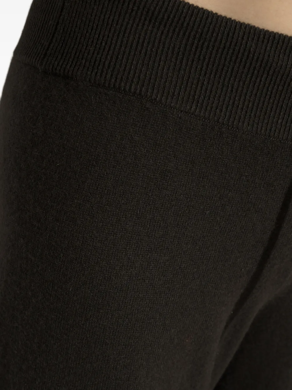 Lisa Yang Sofi Drawstring Cashmere Trousers in Brown, view 5
