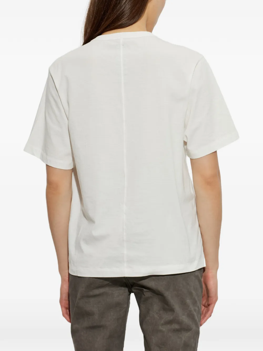 Rick Owens T-shirt met ronde hals Wit