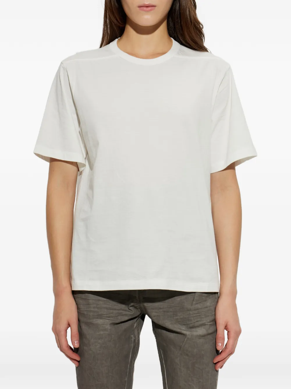 Rick Owens T-shirt met ronde hals Wit