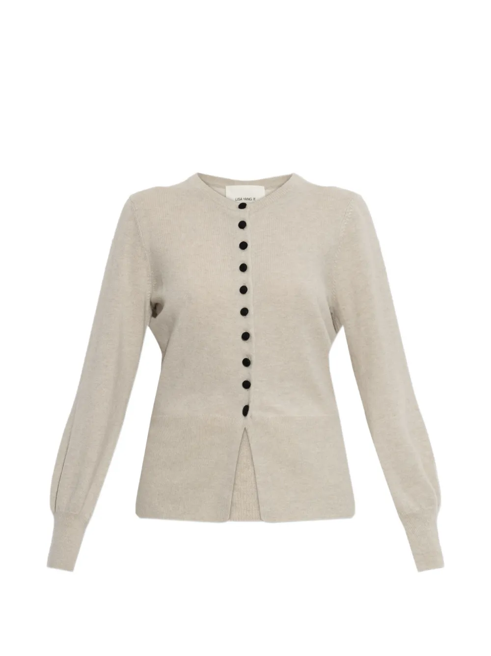 Lisa Yang Maven cashmere cardigan - Toni neutri