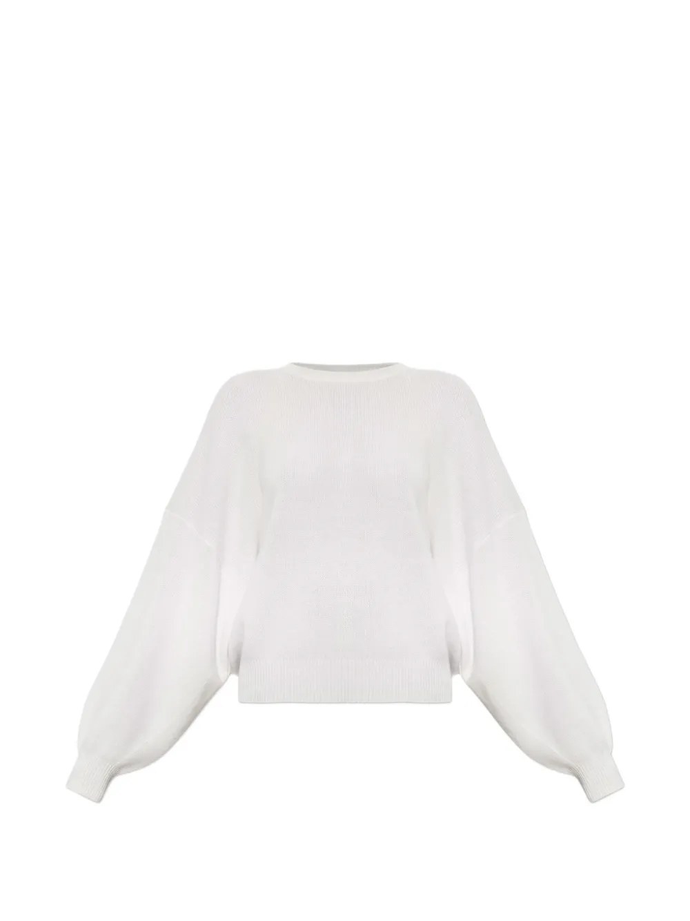 Lisa Yang Veira balloon-sleeve sweater - Weiß