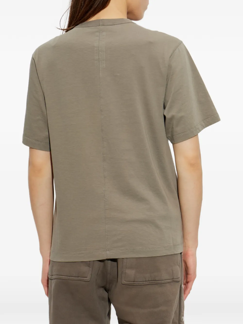 Rick Owens T-shirt met ronde hals Groen