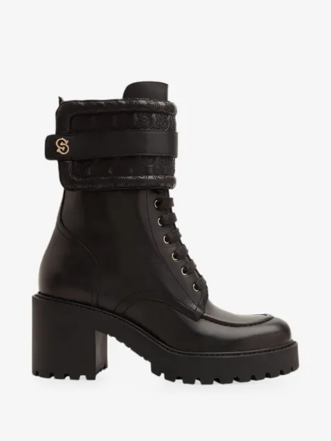 Ferragamo botas Shiraz con cordones