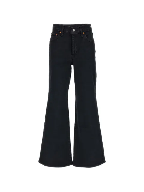 Levi's high-waisted flared jeans
