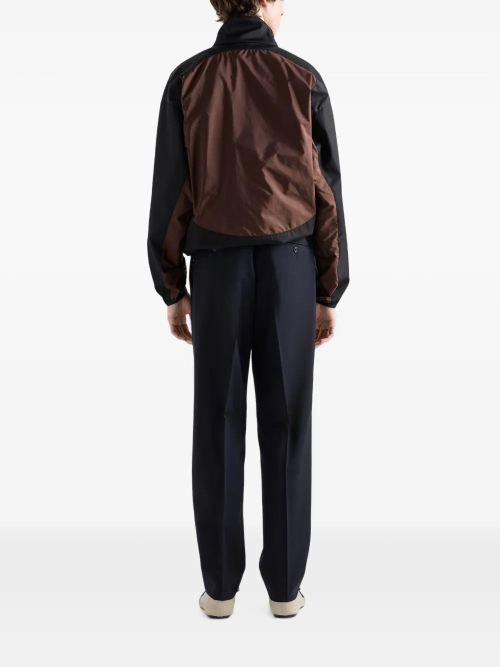 Prada Mohair wollen broek Blauw