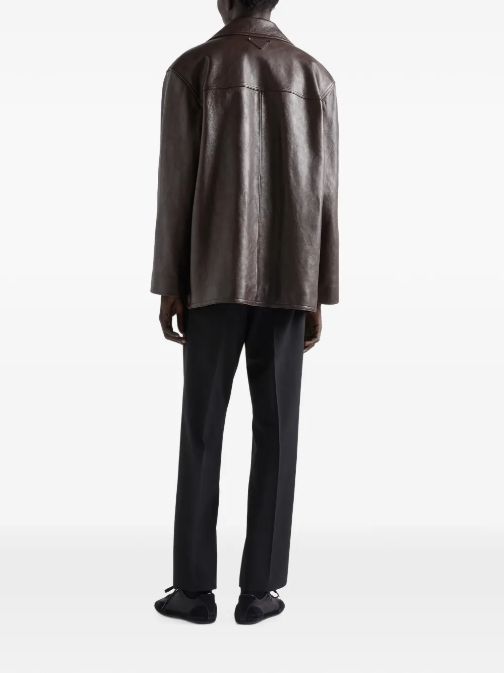 Prada Mohair wollen broek Zwart