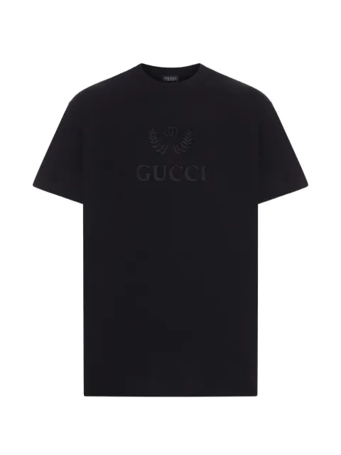 Gucci cotton-jersey T-shirt with embroidery