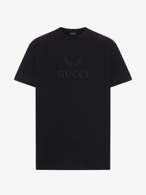 Gucci cotton-jersey T-shirt with embroidery