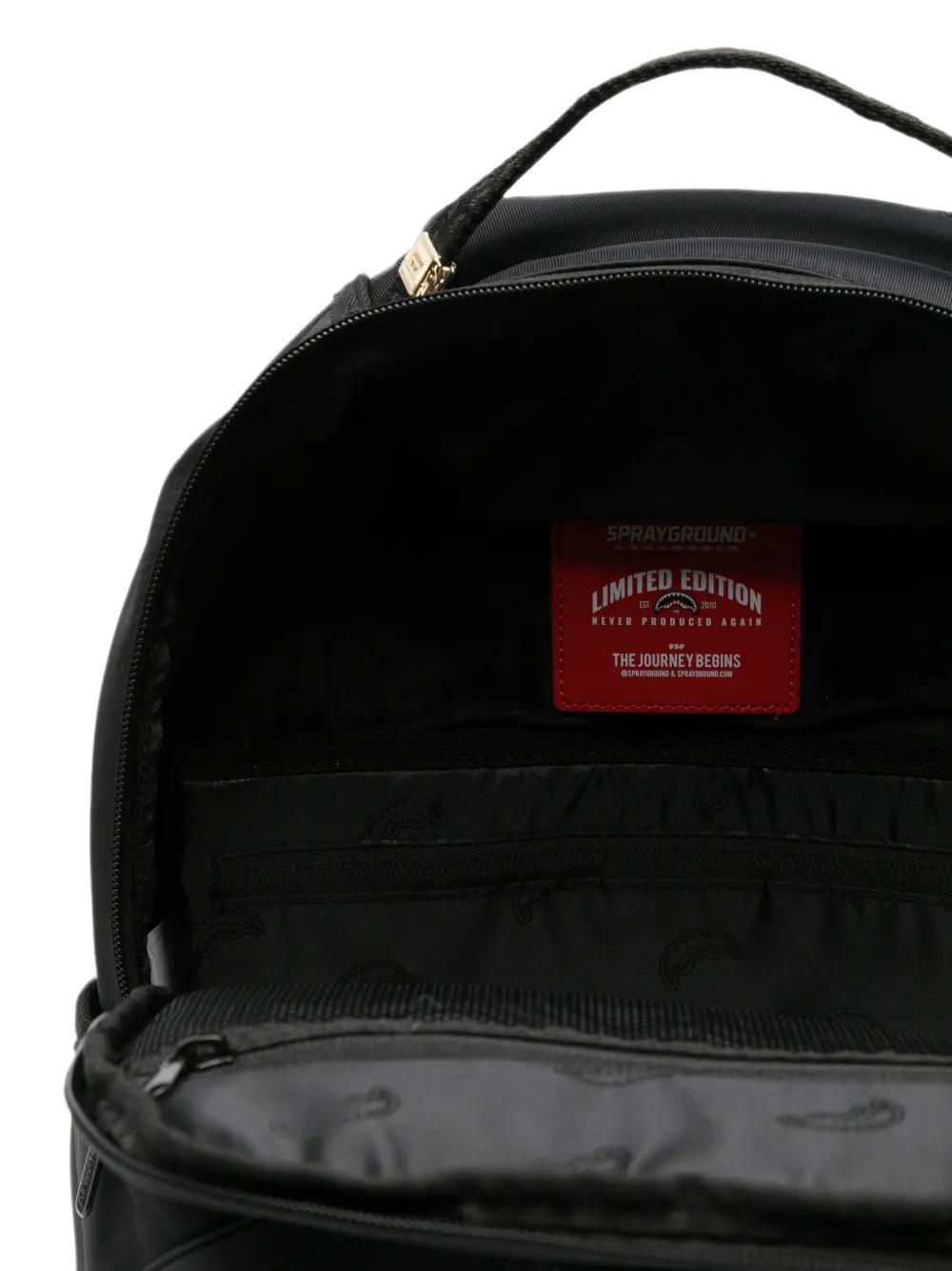 Sprayground Shark Mouth rugzak Zwart