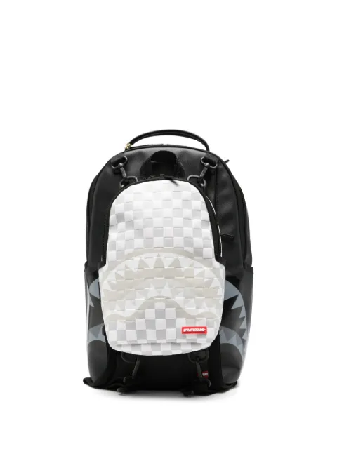 Sprayground Shark Mouth checkered backpack