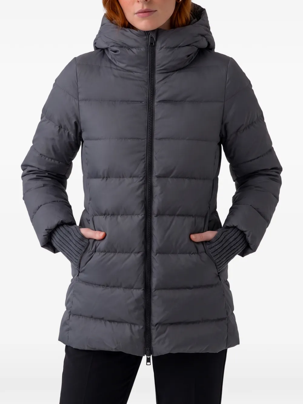 Herno Chamonix gewatteerd donsjack Grijs