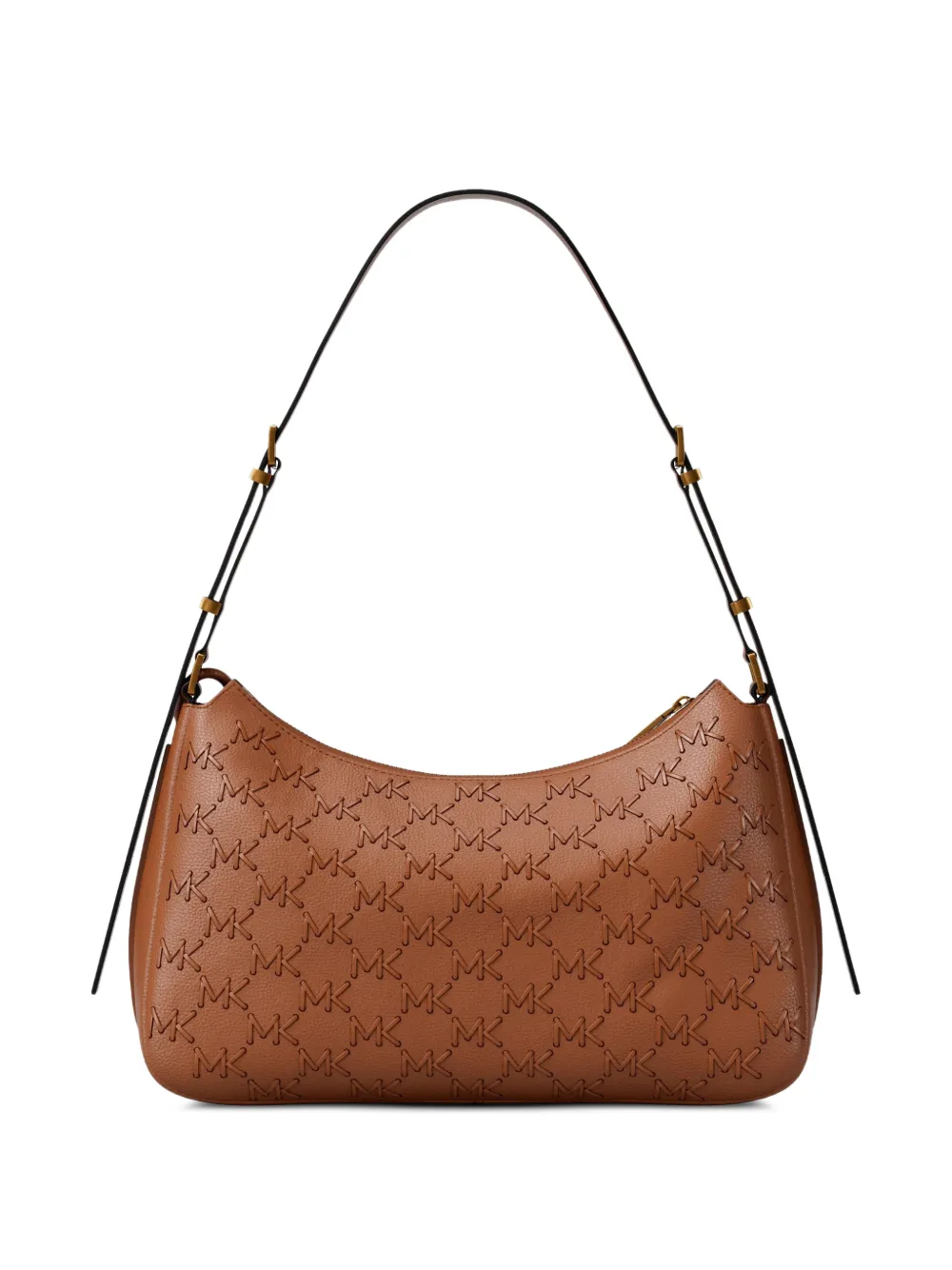 Michael Kors Medium Nolita leren schoudertas Bruin