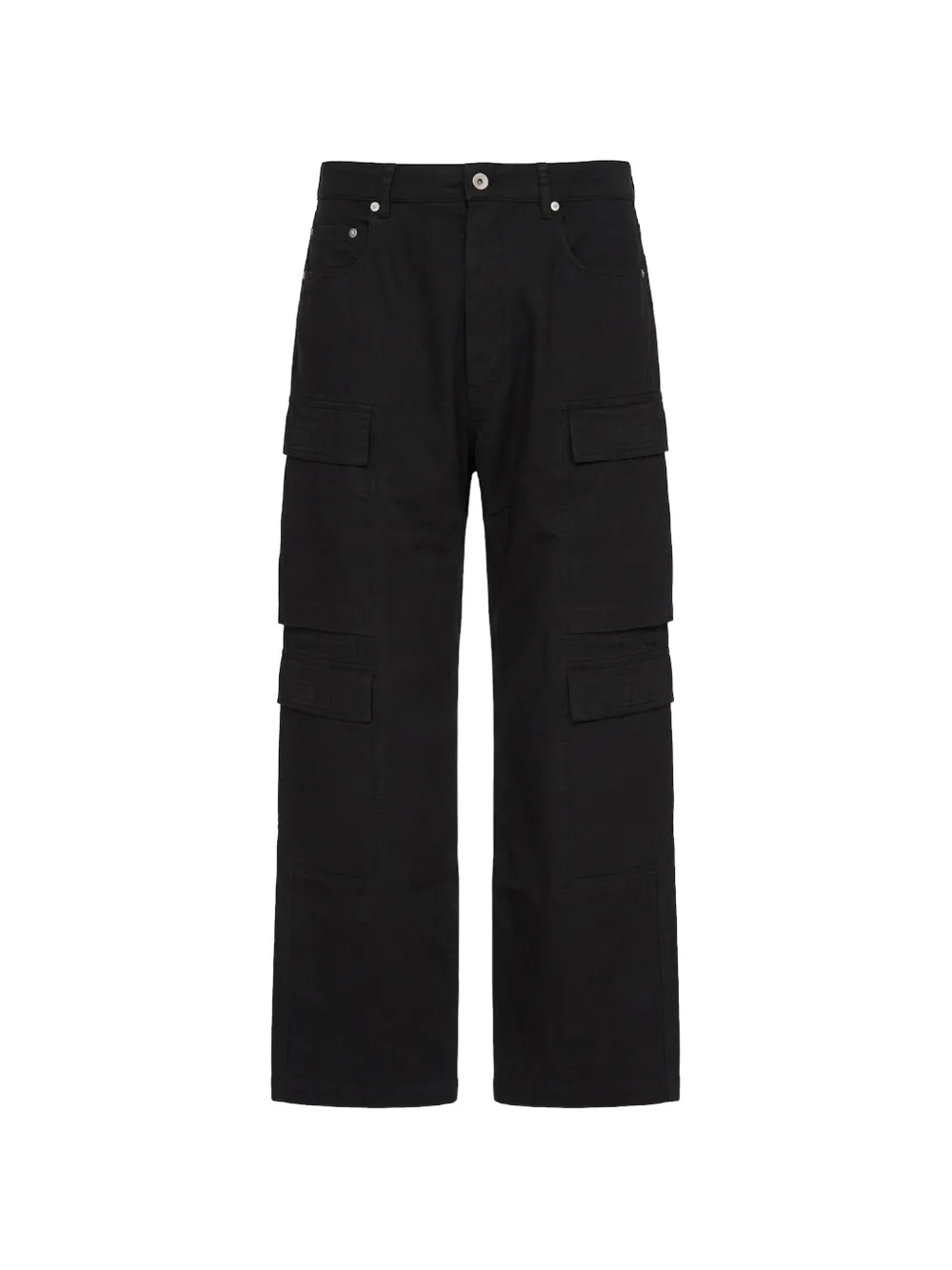 Rick Owens DRKSHDW double cargo jeans - Schwarz