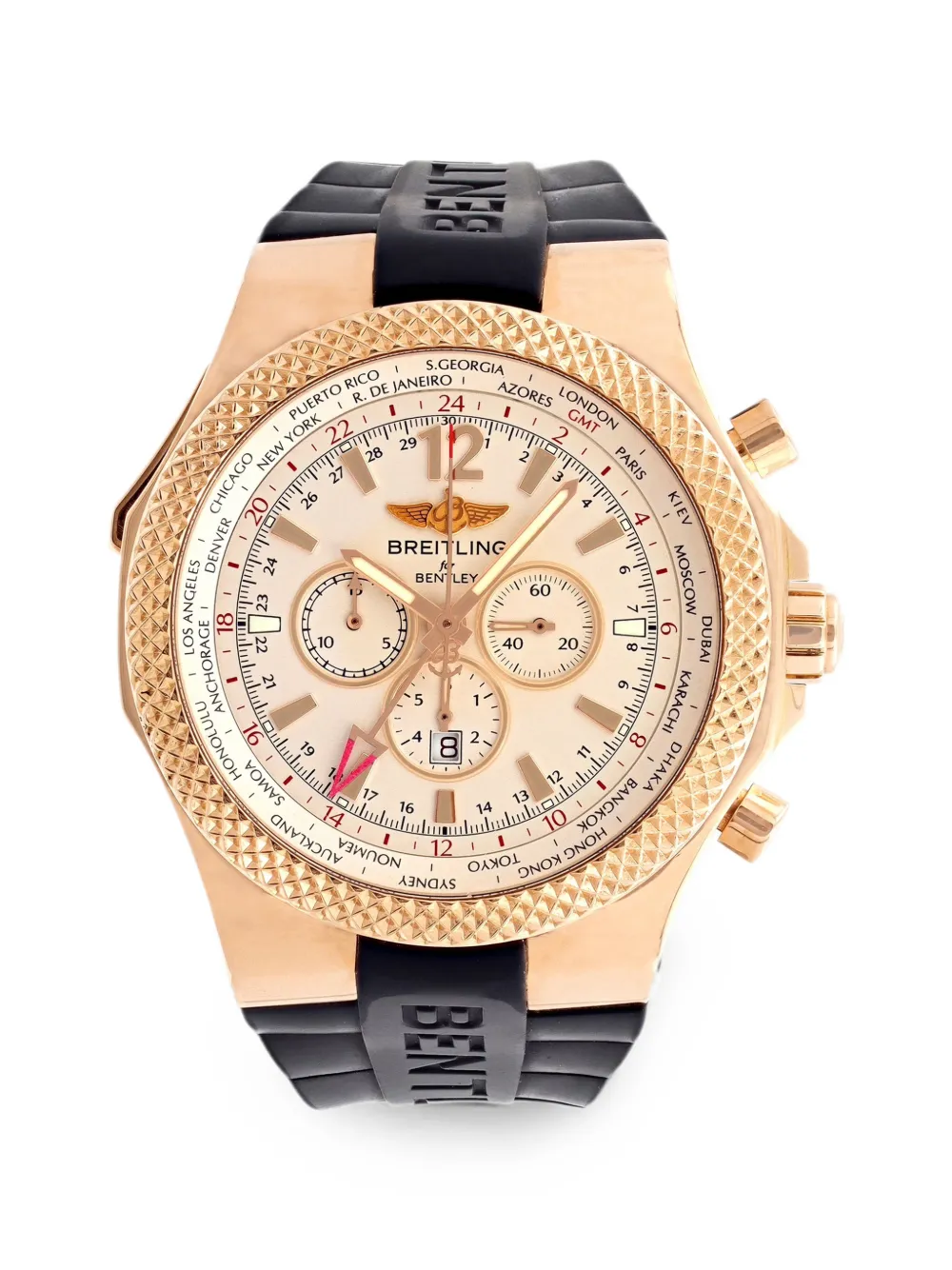 Breitling x Bentley Motors Bentley GMT 48mm watch - Nude