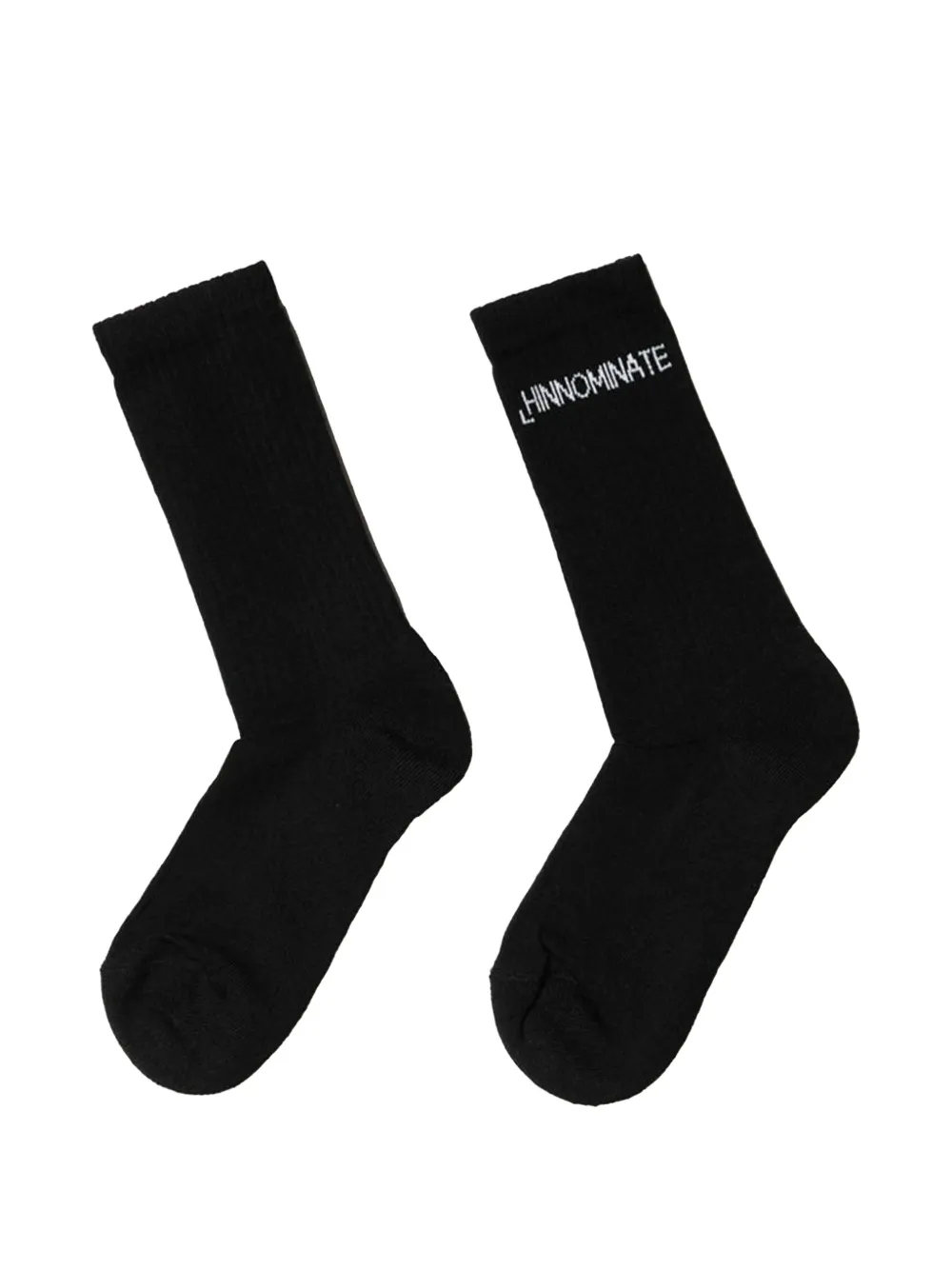 HINNOMINATE Calzini con ricamo - Nero