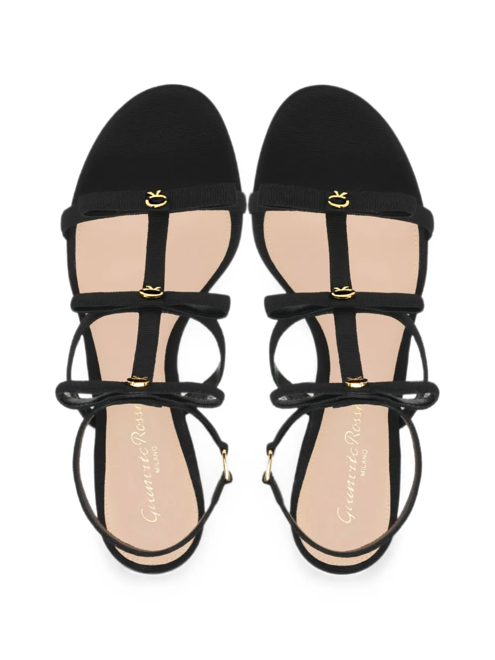 Gianvito Rossi Malou sandalen Zwart