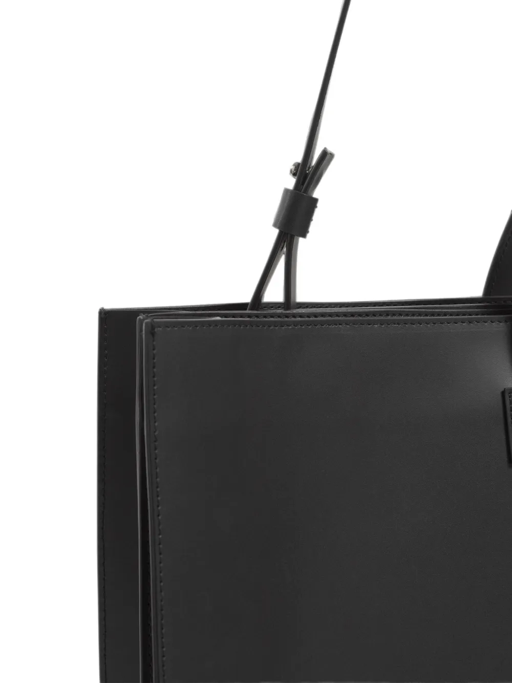 HELIOT EMIL Vespera leren shopper Zwart