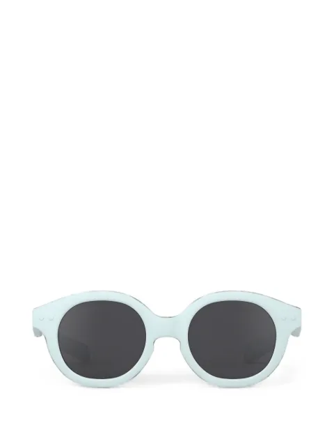 IZIPIZI #c Sweet Blue round-frame sunglasses