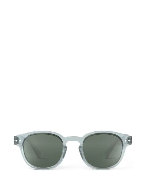 IZIPIZI #c Frozen Blue round-frame sunglasses
