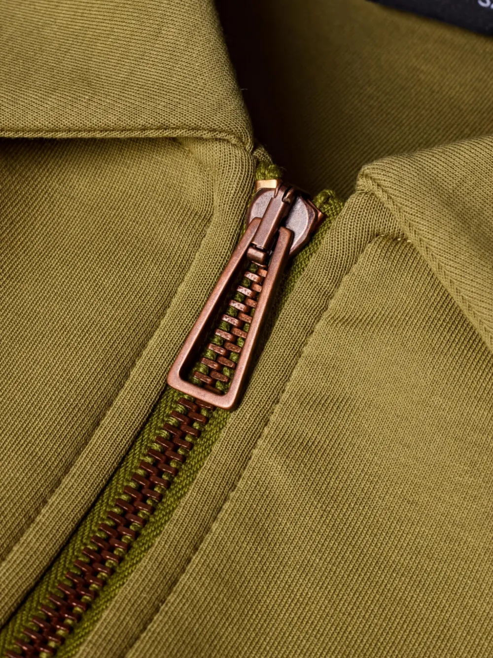 PS Paul Smith Trui met kraag en rits Groen