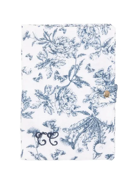 Tartine Et Chocolat Toile de Jouy floral-print embroidered health book cover 