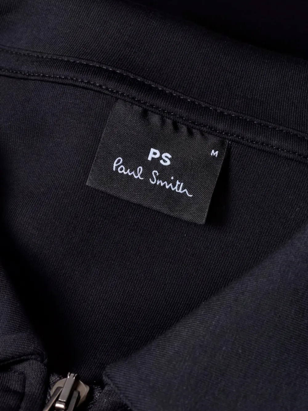 PS Paul Smith Trui met kraag en rits Zwart