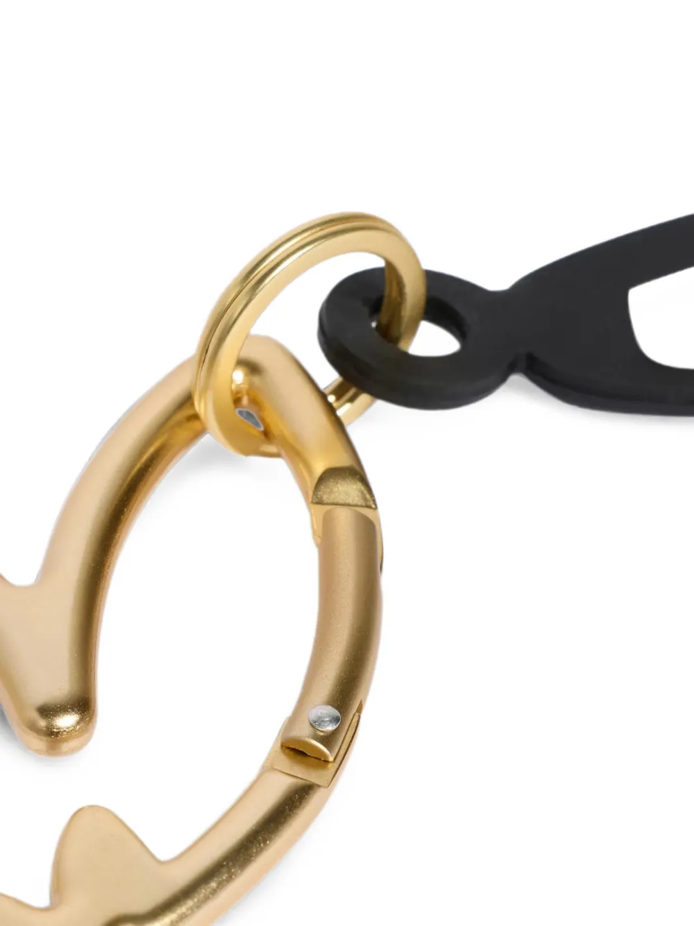 adidas Trefoil carabiner keychain Goud