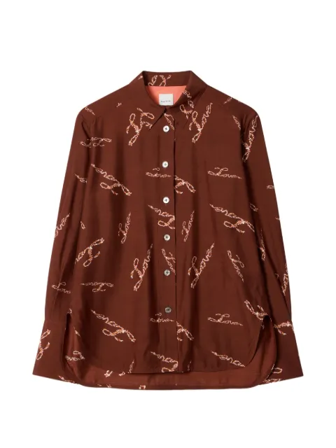 Paul Smith Love-print shirt