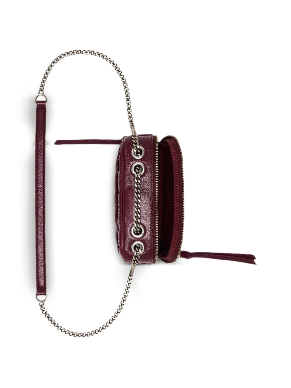 Marc Jacobs The Softshot gewatteerde leren schoudertas Rood