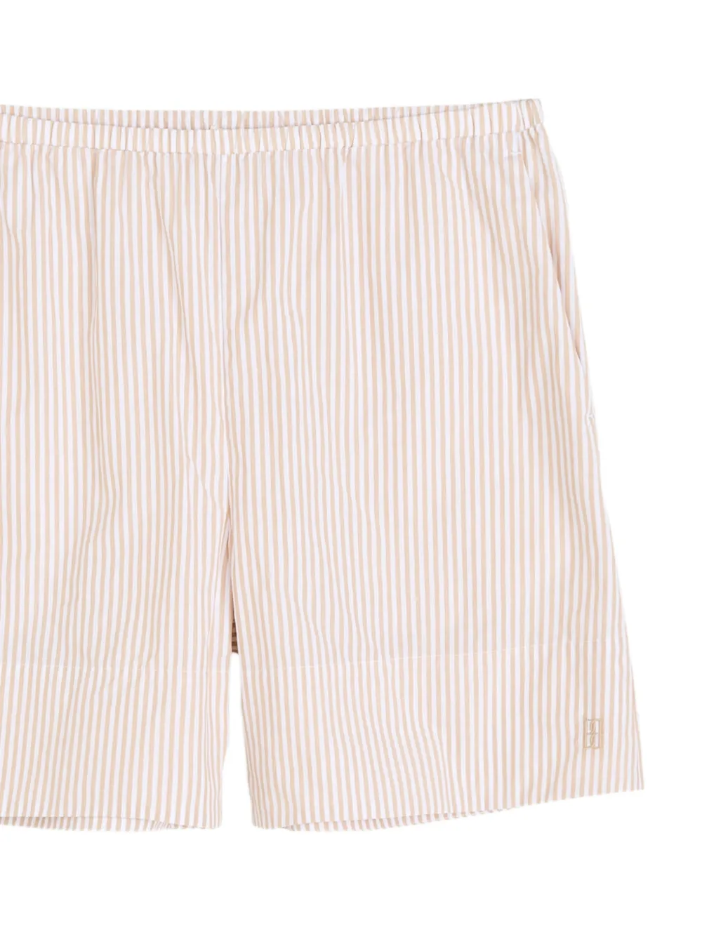 By Malene Birger Gestreepte shorts Roze