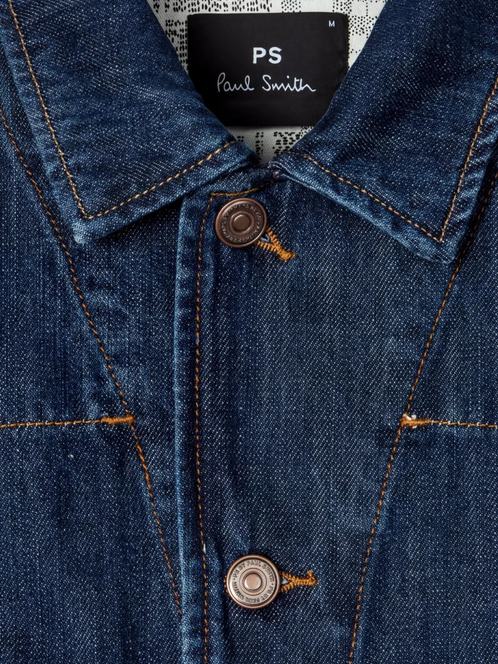 PS Paul Smith Denim jack Blauw