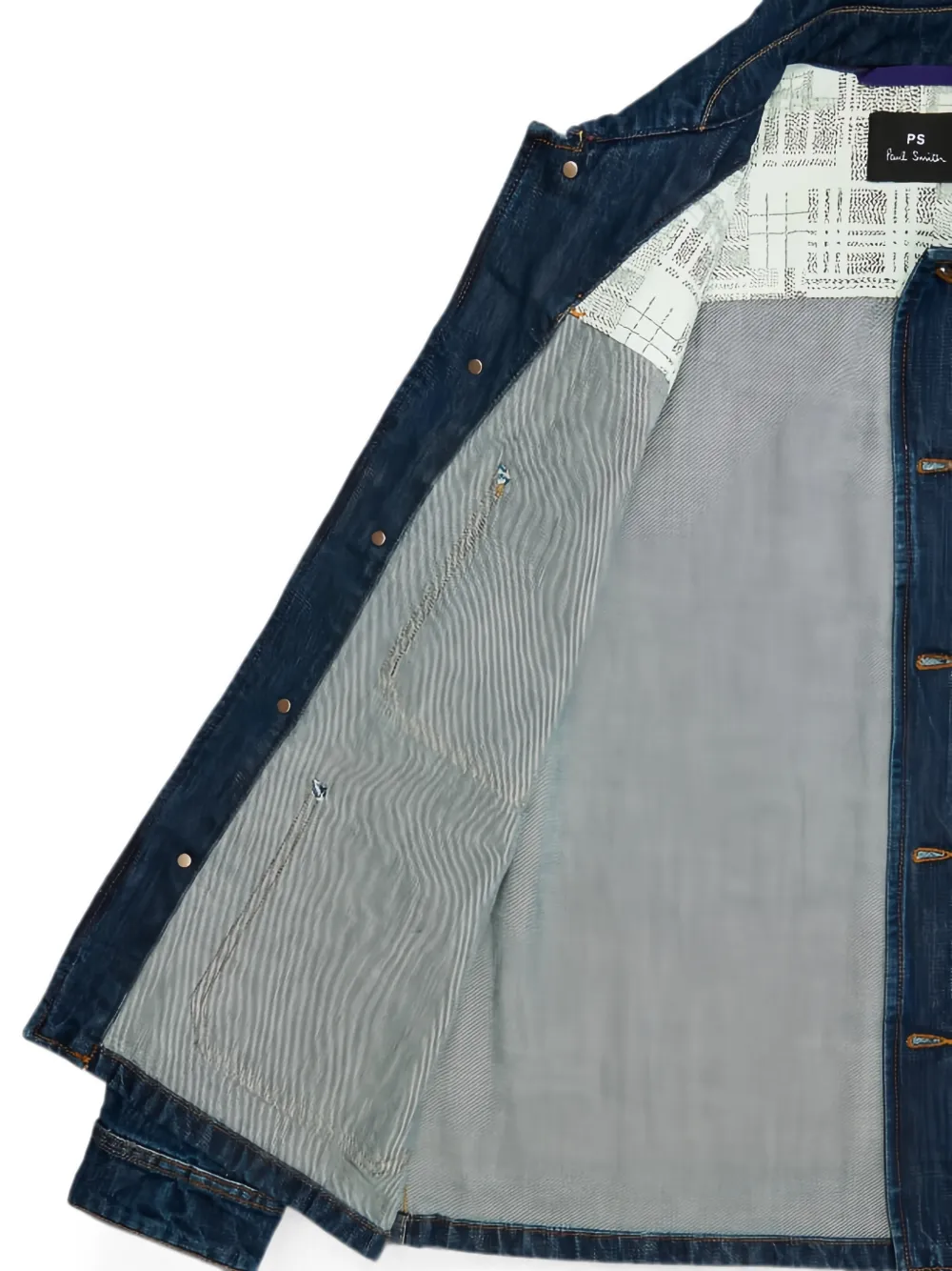 PS Paul Smith Denim jack Blauw