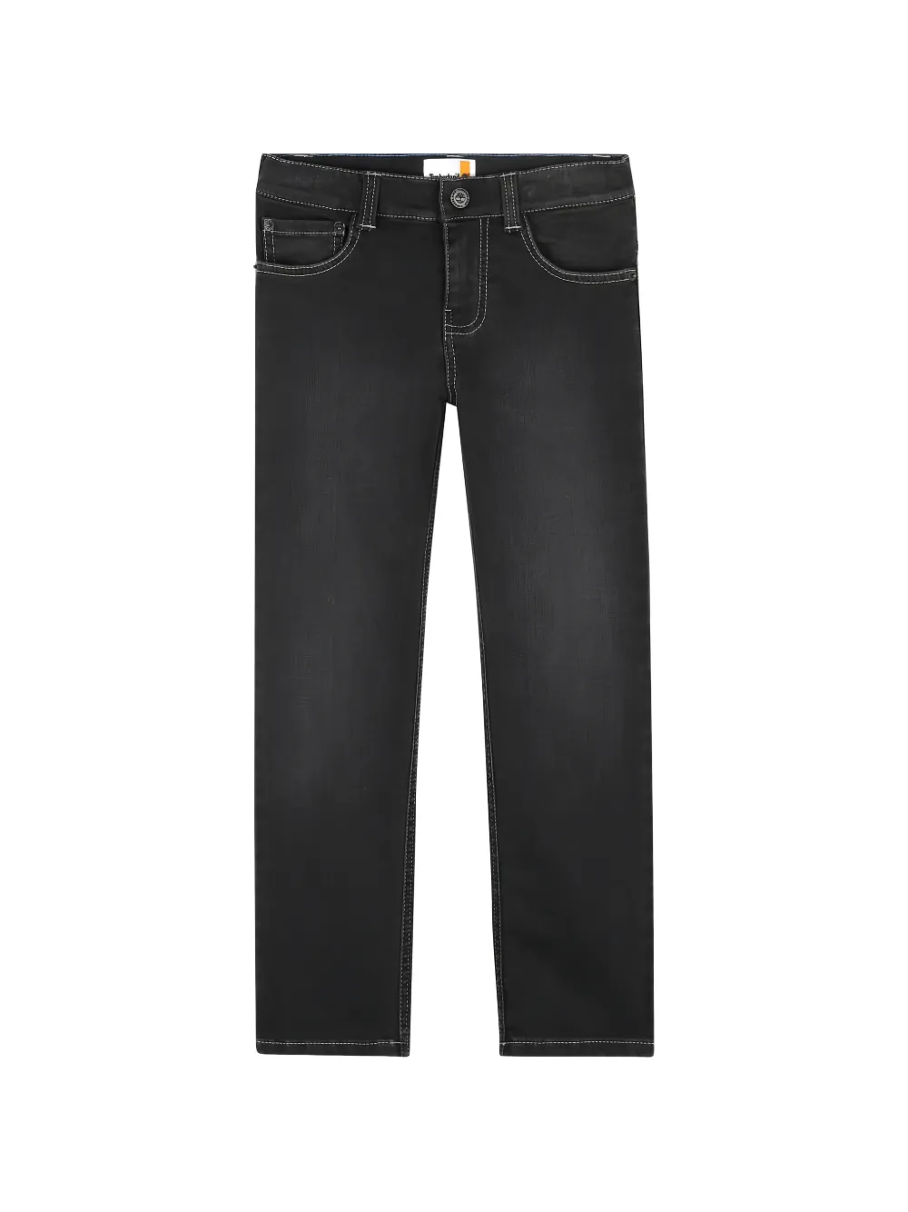Timberland Kids contrast-stitch jeans - Nero