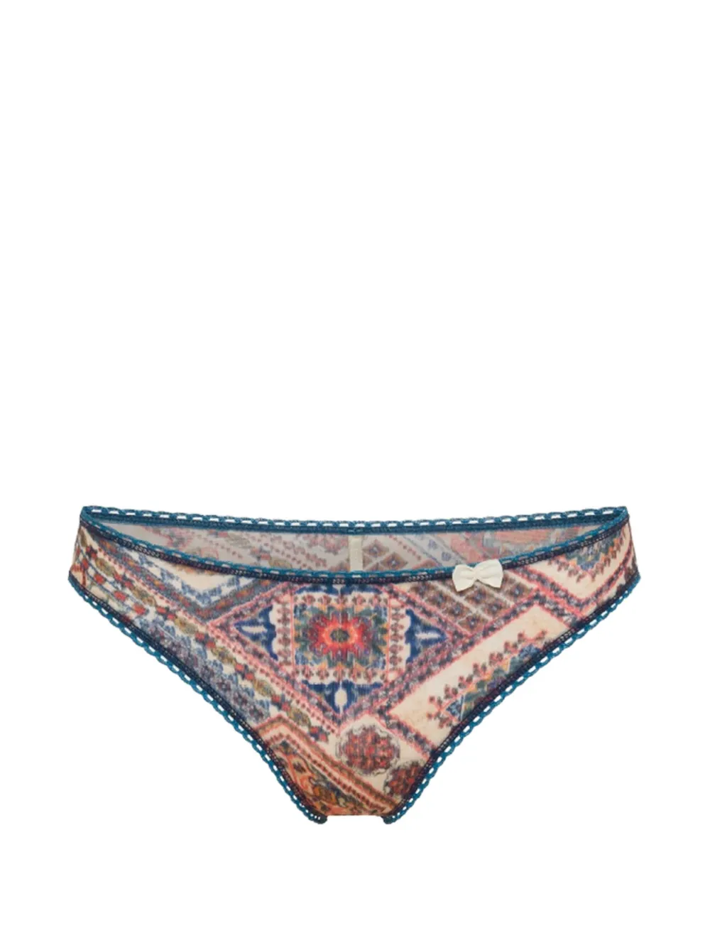 Momoní Arca Print-pattern Briefs In Animal Print