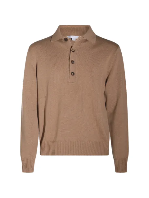 Malo cashmere polo shirt