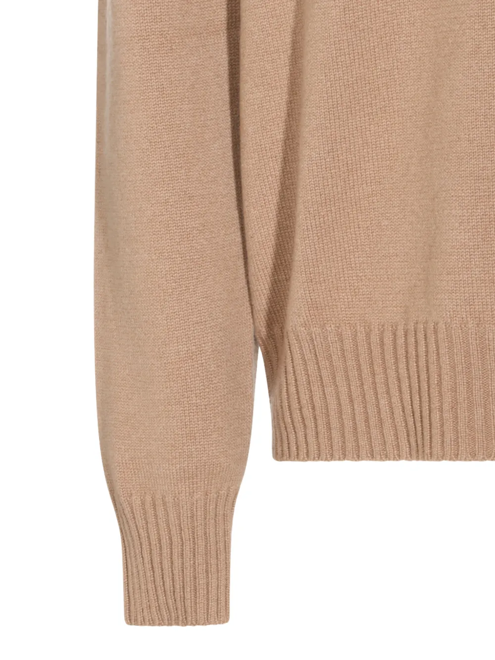 Malo Poloshirt met knoopsluiting Beige