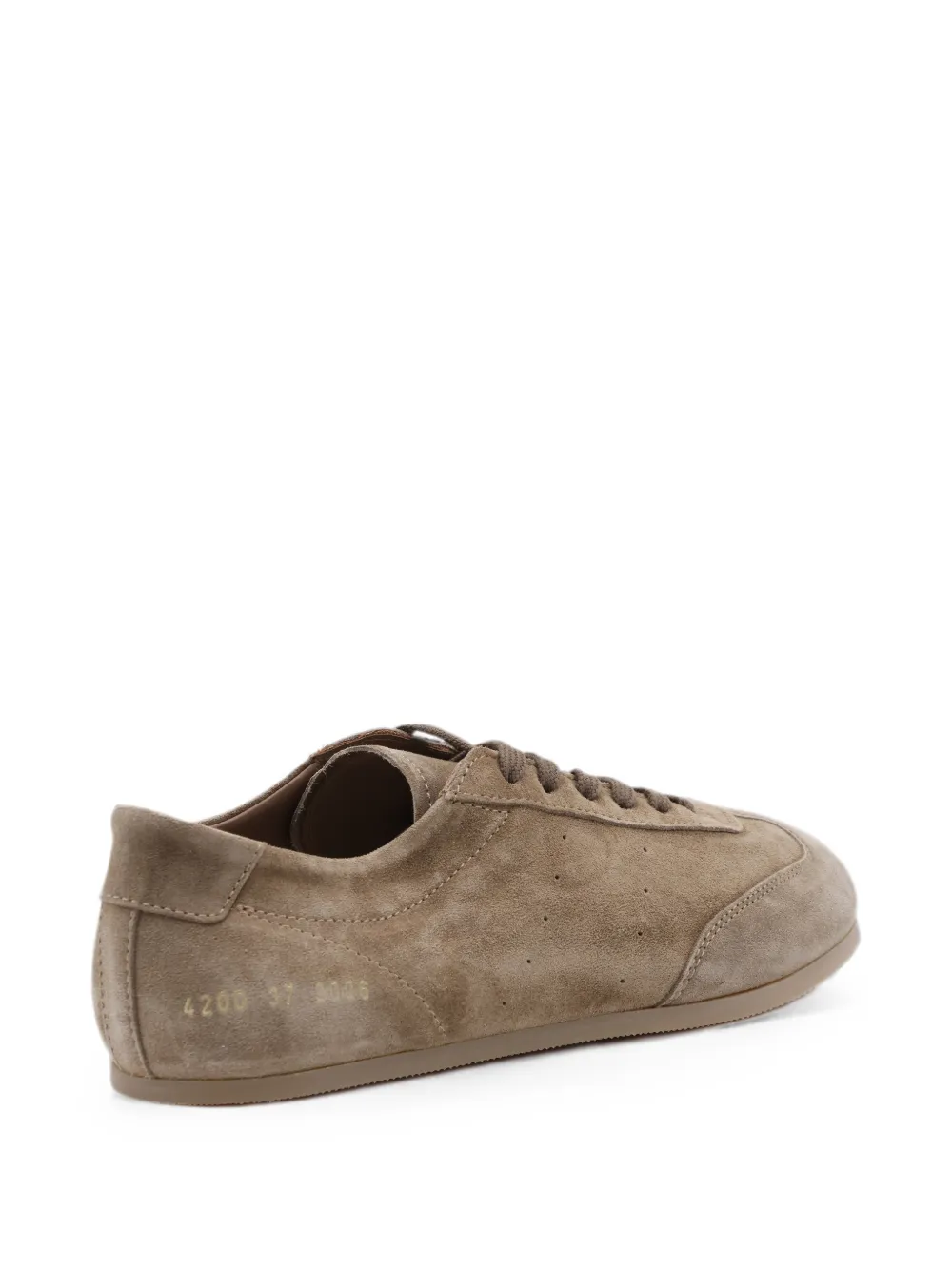Common Projects Geperforeerde sneakers Bruin