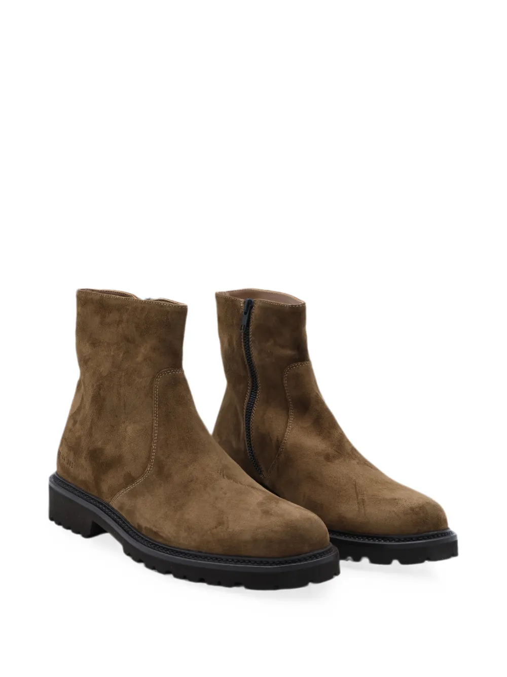 Common Projects suede ankle boots Bruin